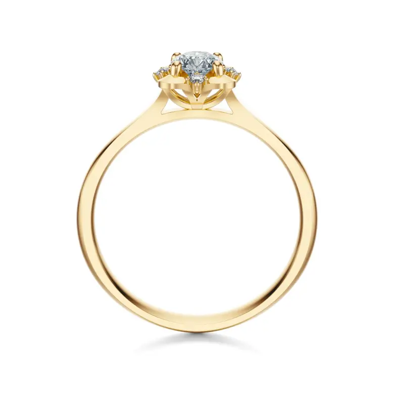 Pierścionek zaręczynowy z diamentami AJPZ_139